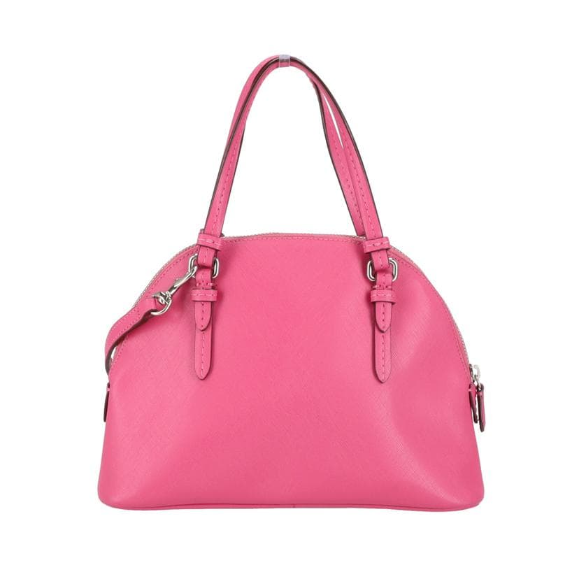 COACH 2WAY Shoulder Bag Pink AB Rank 18 [Used] 3