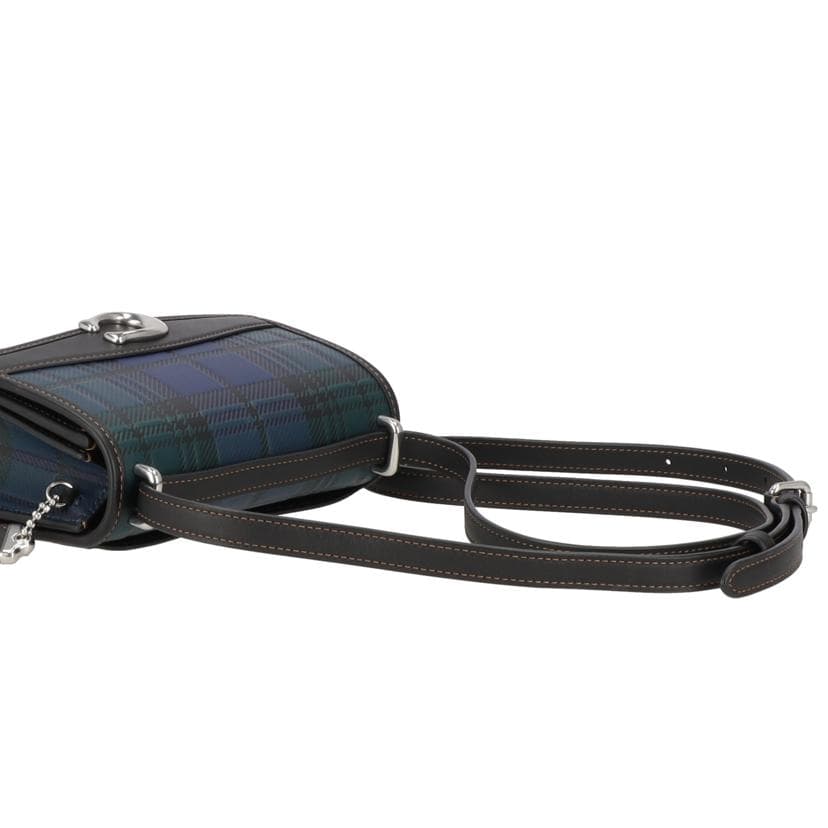 COACH Coach Bandito Crossbody Plaid Print CG178 J22** A Rank 94 [Used] CG178 5