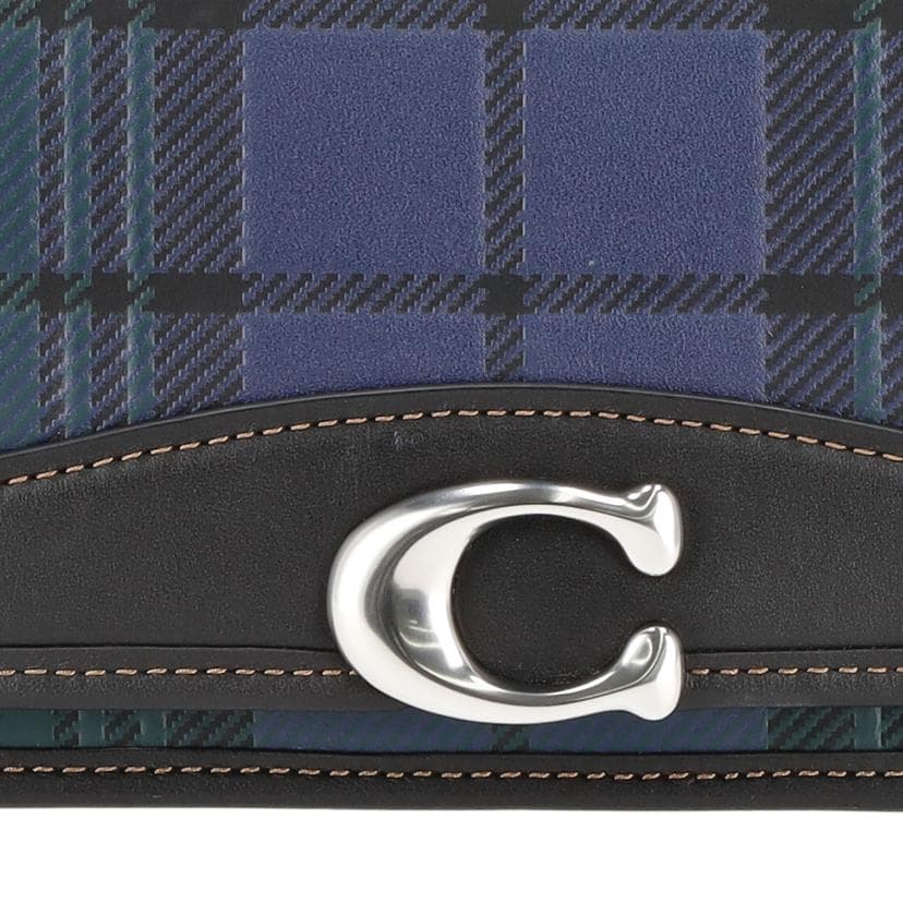 COACH Coach Bandito Crossbody Plaid Print CG178 J22** A Rank 94 [Used] CG178 8