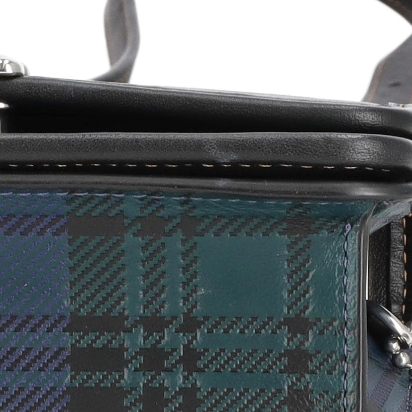 COACH Coach Bandito Crossbody Plaid Print CG178 J22** A Rank 94 [Used] CG178 9