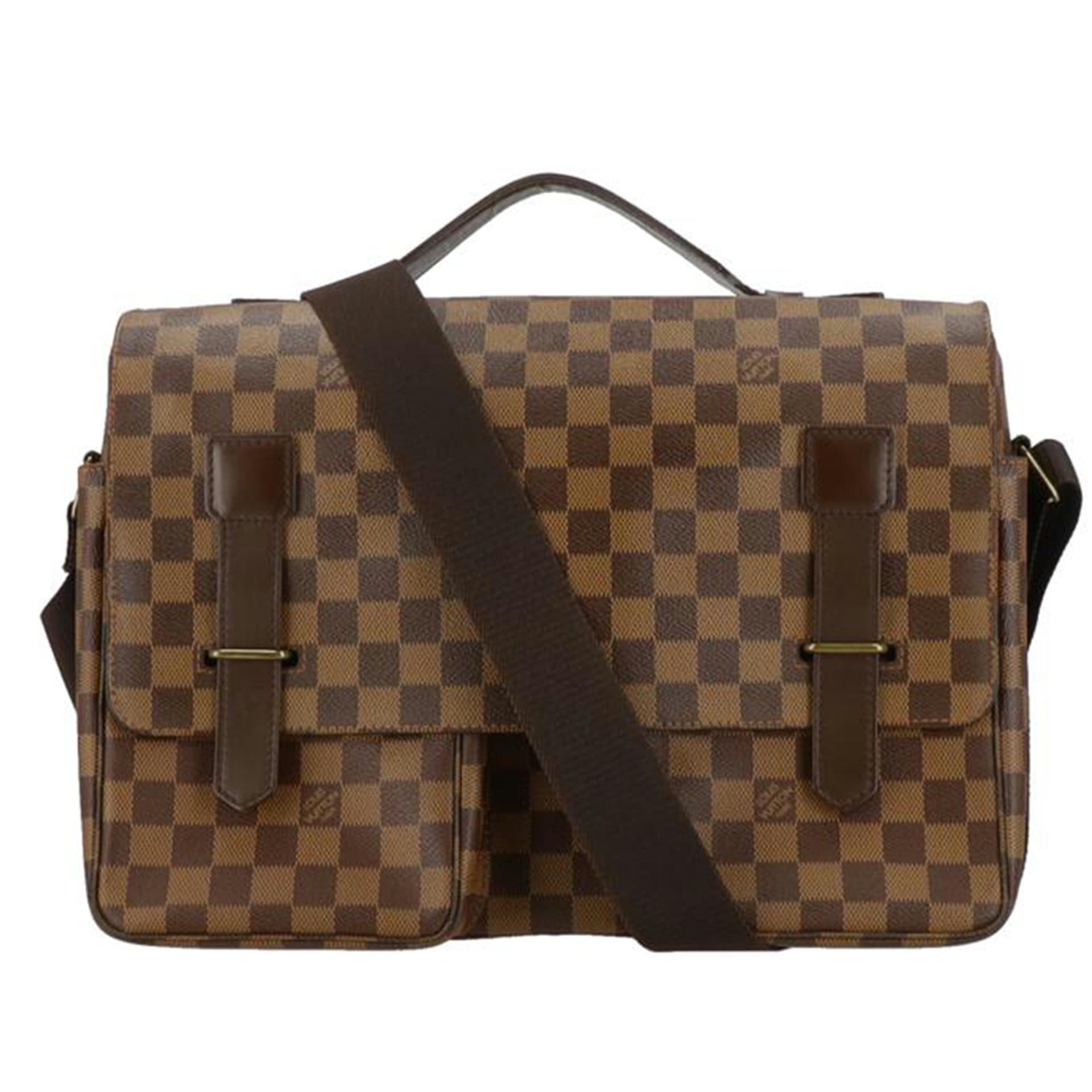 LOUIS VUITTON Louis Vuitton Broadway Damier Ebene N42270 TH0*** AB Rank 05Used 2