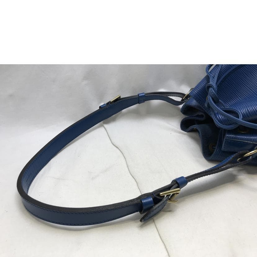 LOUIS VUITTON Louis Vuitton Noé Épi Tred Blue M44005 AR1*** B Rank 51 [Used] 4
