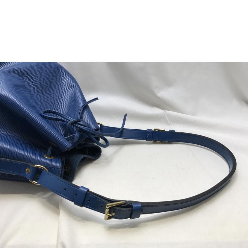 LOUIS VUITTON Louis Vuitton Noé Épi Tred Blue M44005 AR1*** B Rank 51 [Used] 5