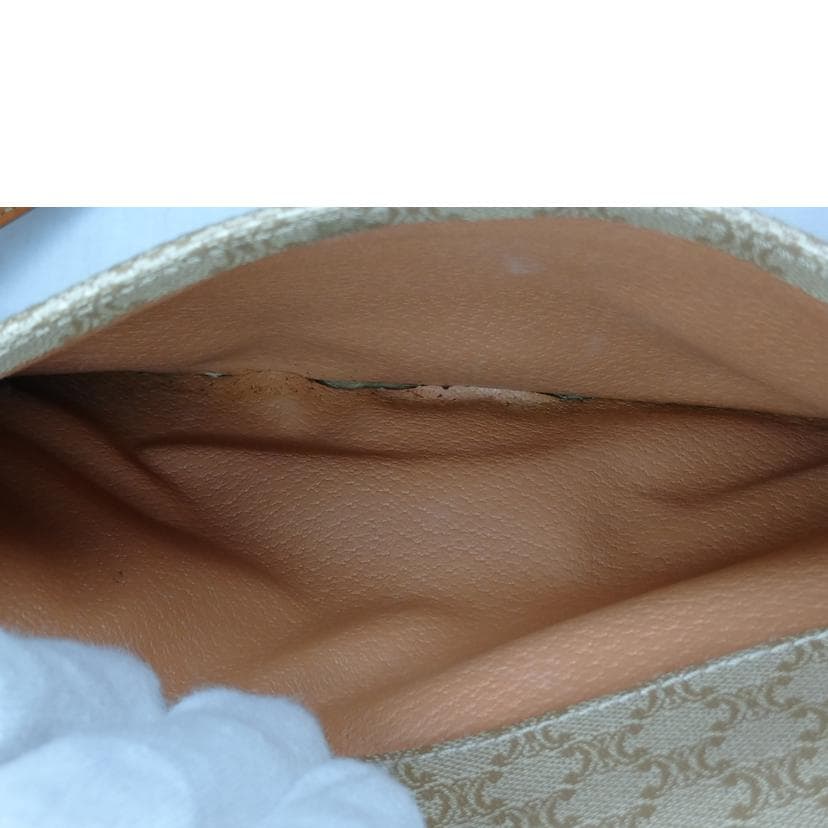 CELINE Celine Macadam Pattern Circle Logo Shoulder Bag M13 BC Rank 52 [Used] M13 11