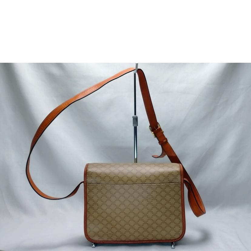 CELINE Celine Macadam Pattern Circle Logo Shoulder Bag M13 BC Rank 52 [Used] M13 3