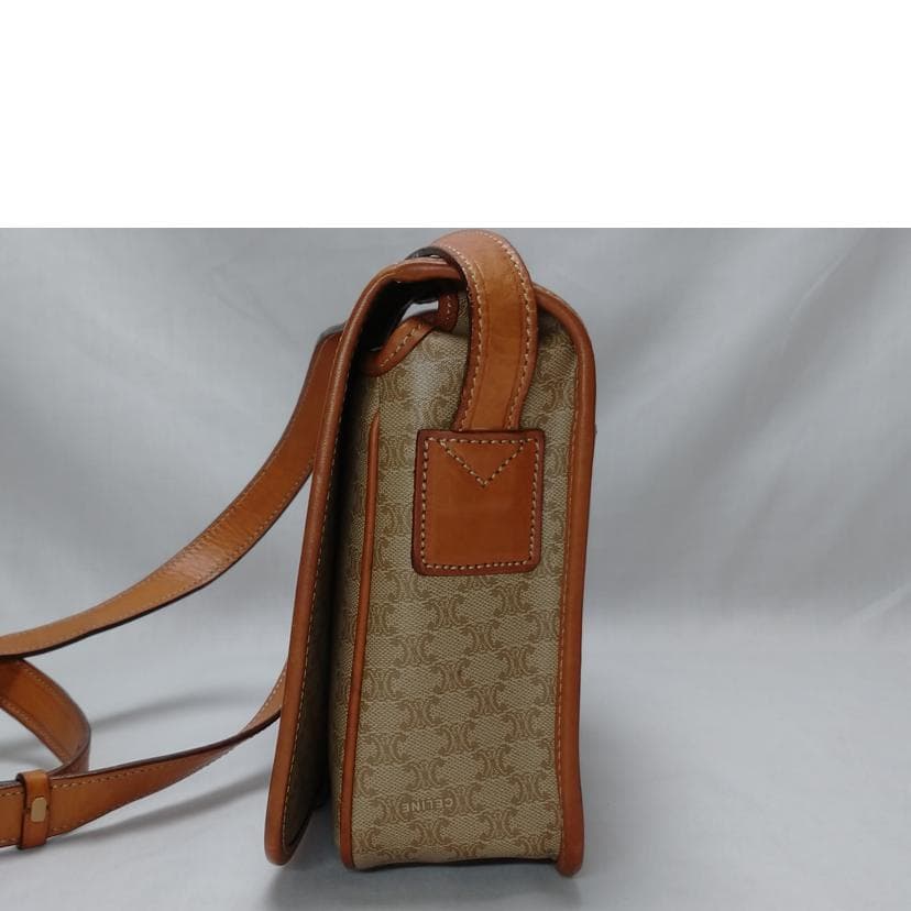 CELINE Celine Macadam Pattern Circle Logo Shoulder Bag M13 BC Rank 52 [Used] M13 4