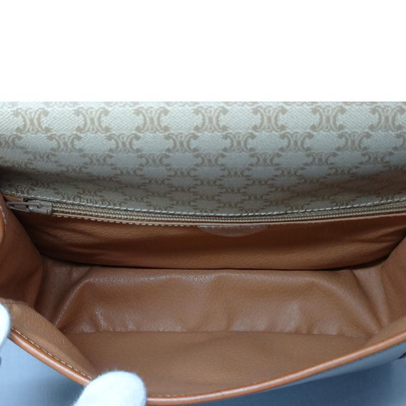 CELINE Celine Macadam Pattern Circle Logo Shoulder Bag M13 BC Rank 52 [Used] M13 8