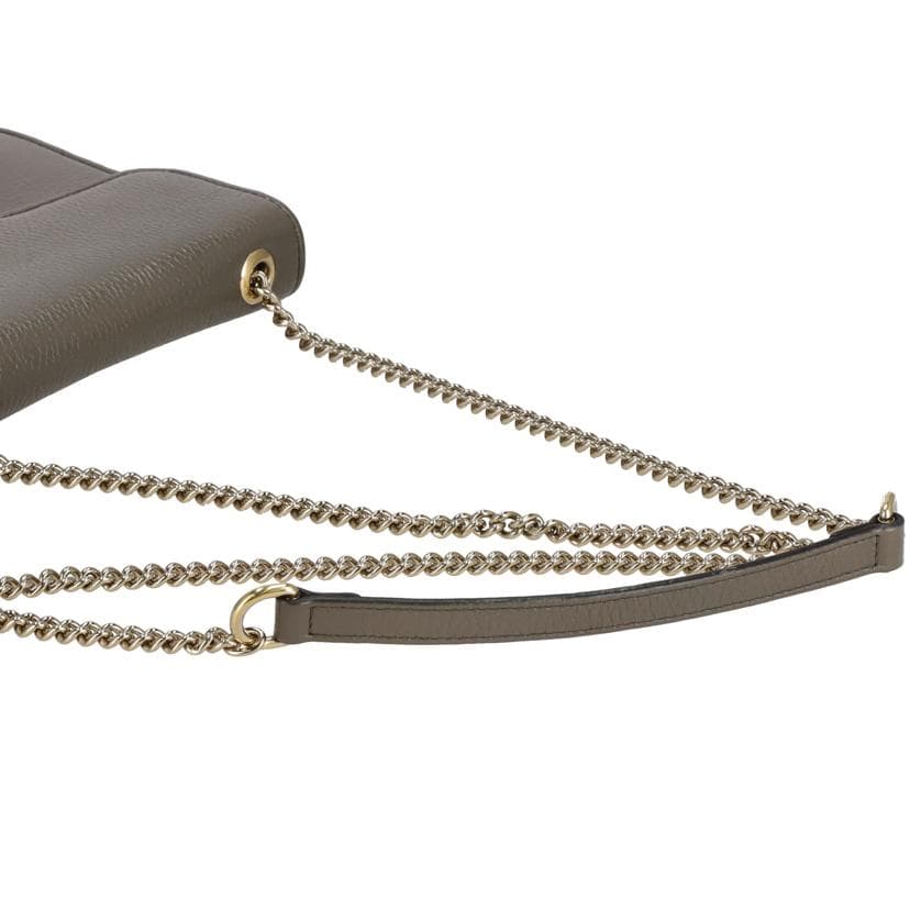 GUCCI Interlocking G Leather Chain Shoulder Bag 510304 525*** AB Rank 93Used 5