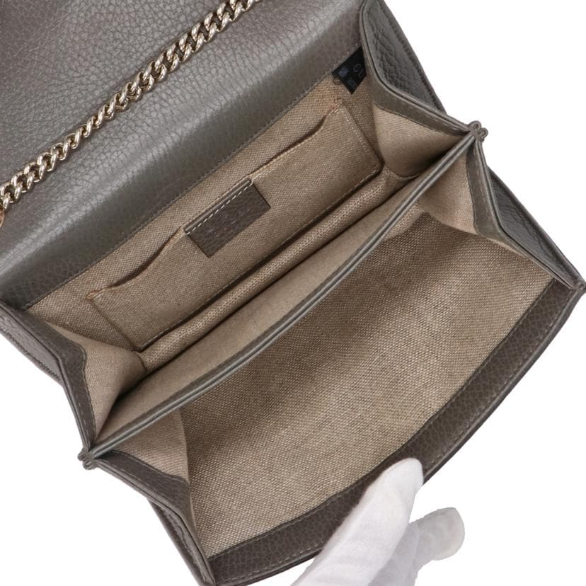 GUCCI Interlocking G Leather Chain Shoulder Bag 510304 525*** AB Rank 93Used 6