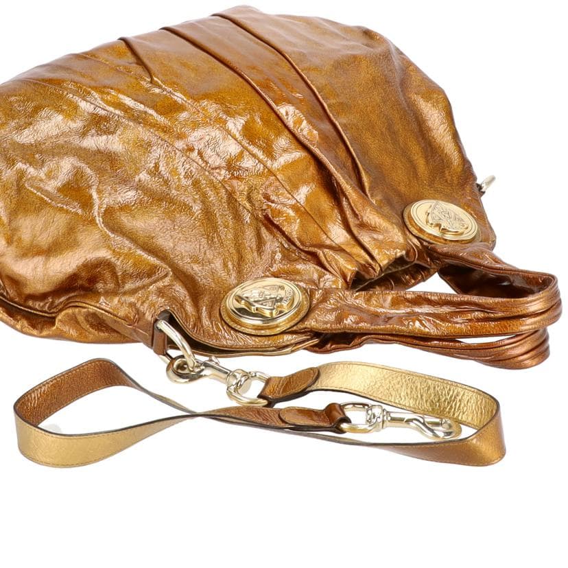 GUCCI Hysteria Patent Leather 2WAY Bag 197016 001*** AB Rank 91 [Used] 197016 4