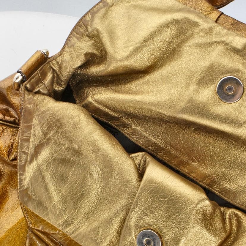 GUCCI Hysteria Patent Leather 2WAY Bag 197016 001*** AB Rank 91 [Used] 197016 8