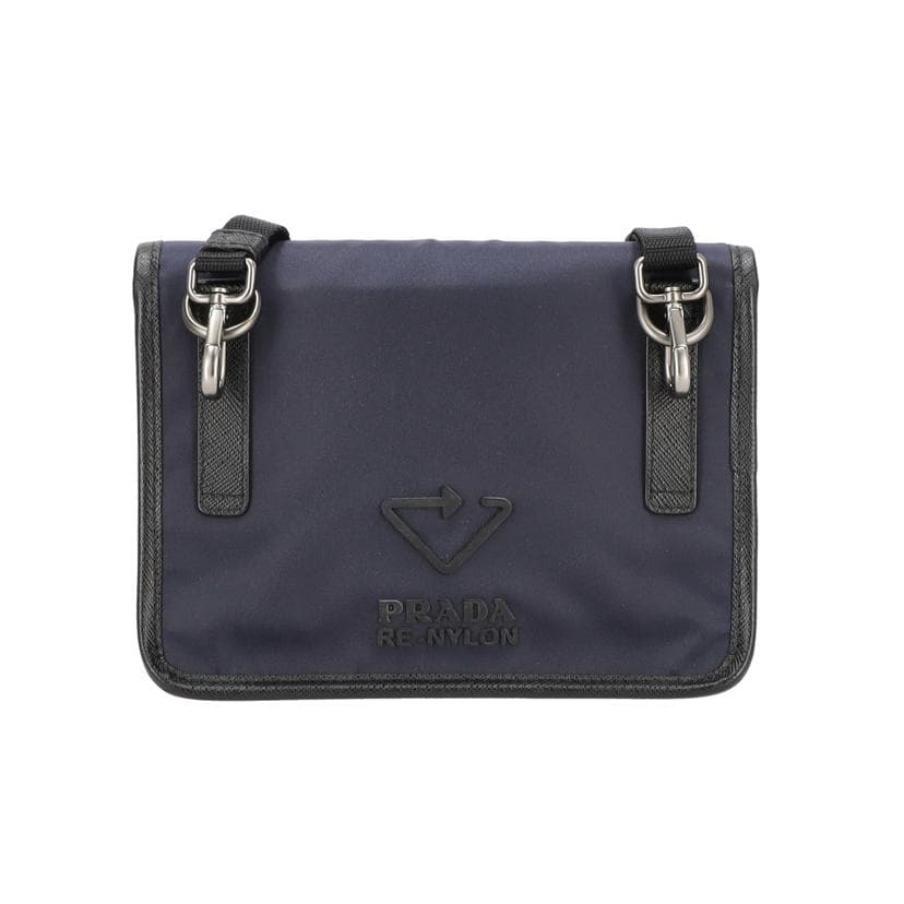 PRADA PRADA Re−Nylon Saffiano Leather Shoulder 2ZH108 A Grade 91 3