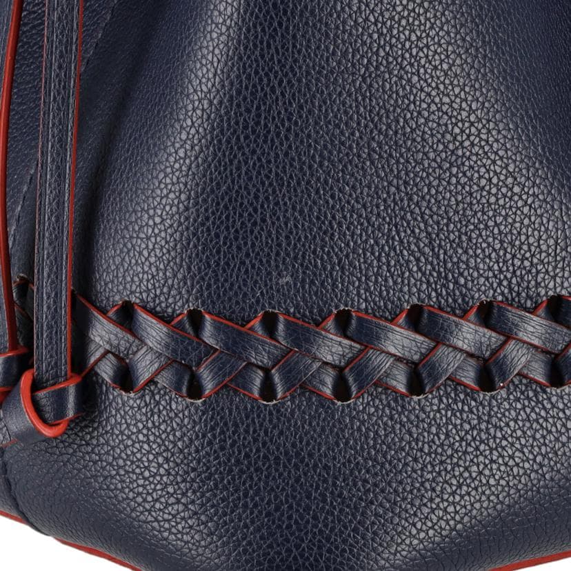 LOUIS VUITTON Louis Vuitton Lock Me Bucket Marine Blue M54681 DU2*** AB Rank 93 11