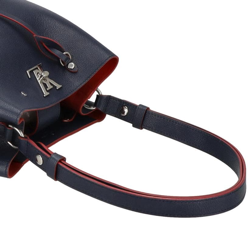 LOUIS VUITTON Louis Vuitton Lock Me Bucket Marine Blue M54681 DU2*** AB Rank 93 5