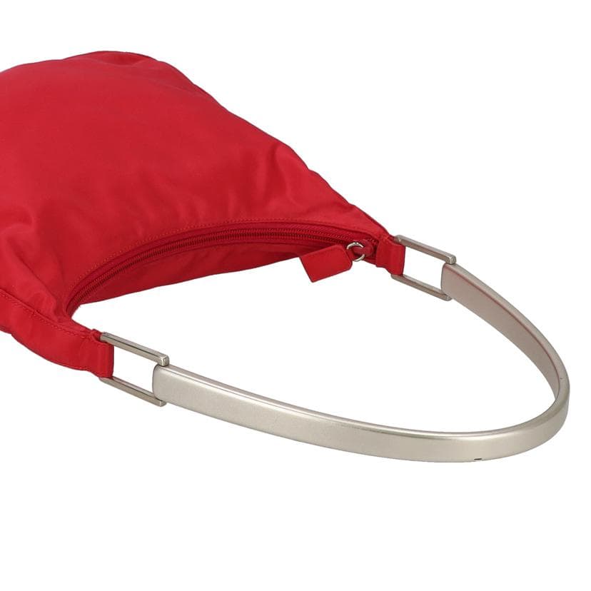 PRADA Nylon One Shoulder Bag Red 135 AB Rank 18Used 135 4
