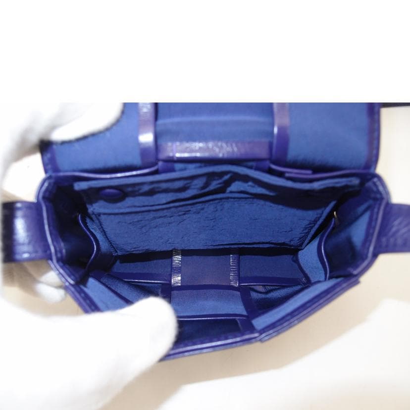 BOTTEGA VENETA Maxi Intrecciato Candy Cassette Shoulder Purple Rank A 69 [Used] 7