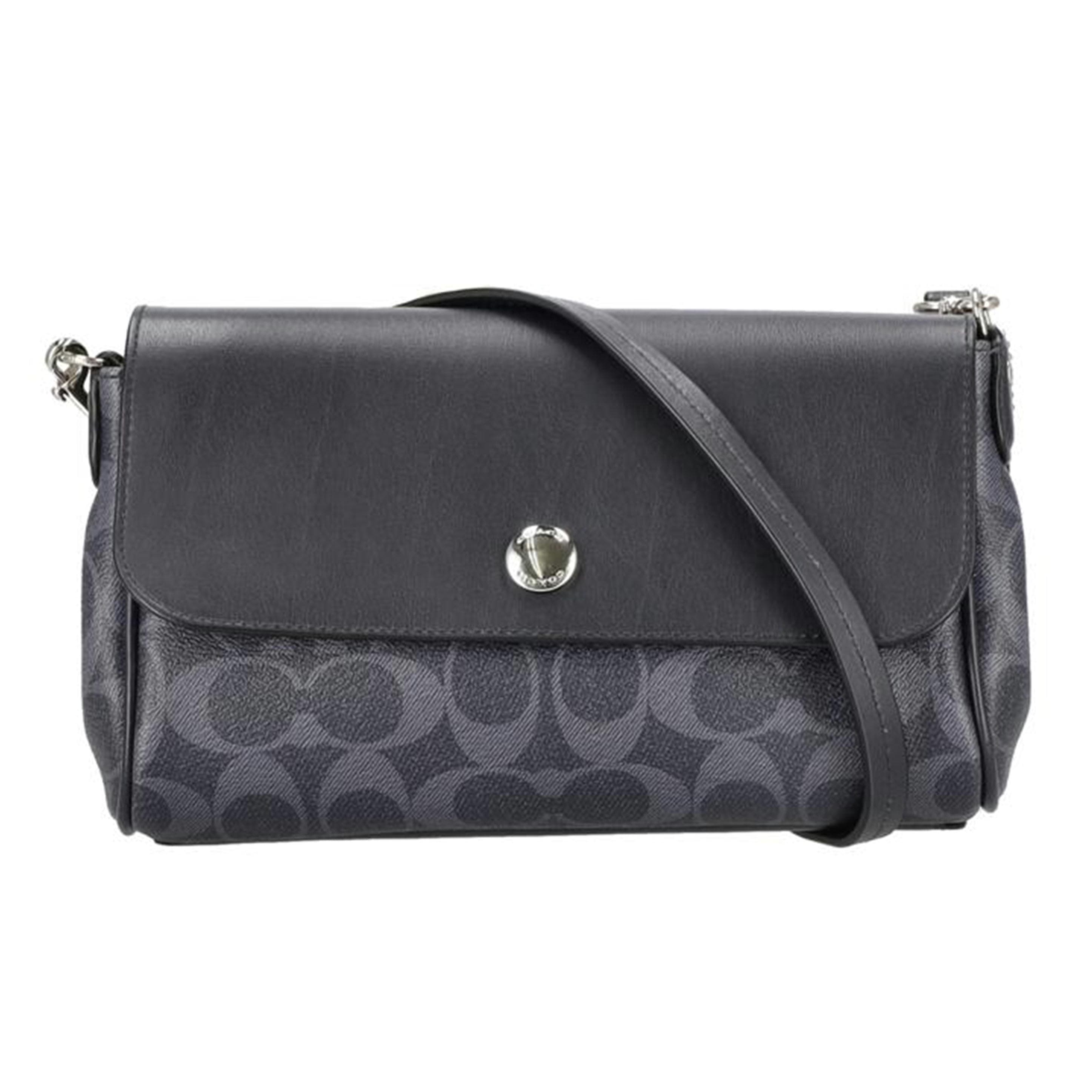 COACH Signature Reversible Shoulder Bag F59534 A17** AB Rank 09Used F59534 2