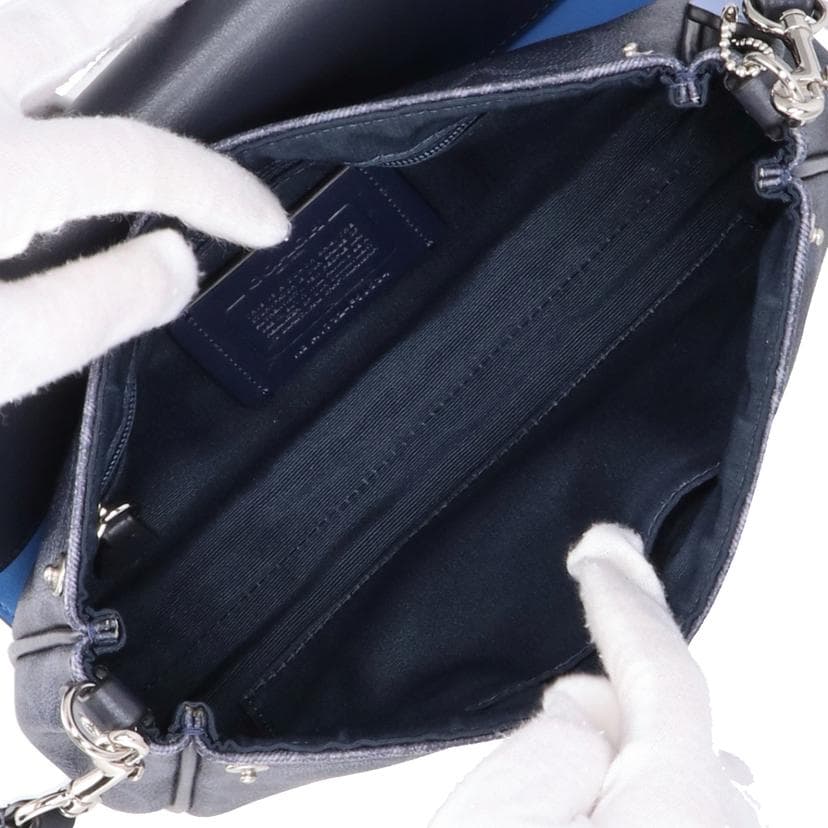 COACH Signature Reversible Shoulder Bag F59534 A17** AB Rank 09Used F59534 6