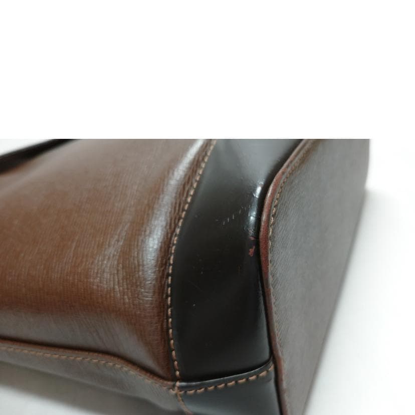 BURBERRY Leather One Shoulder Bag Rank B 52 [Used] 11