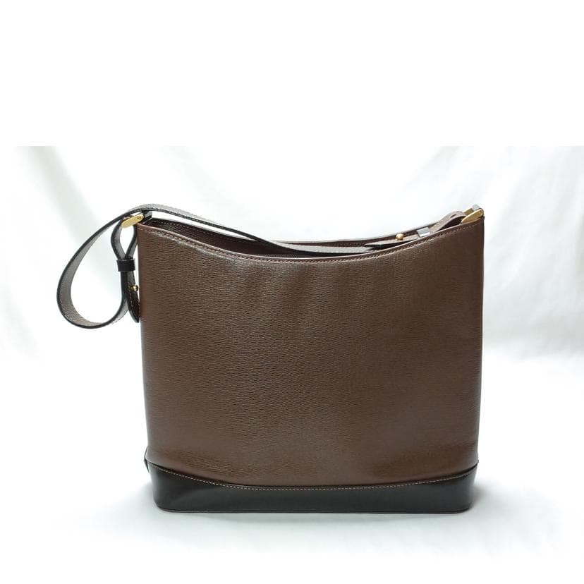 BURBERRY Leather One Shoulder Bag Rank B 52 [Used] 3