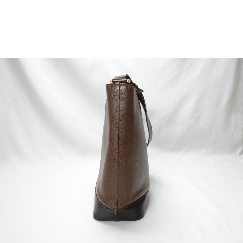 BURBERRY Leather One Shoulder Bag Rank B 52 [Used] 5