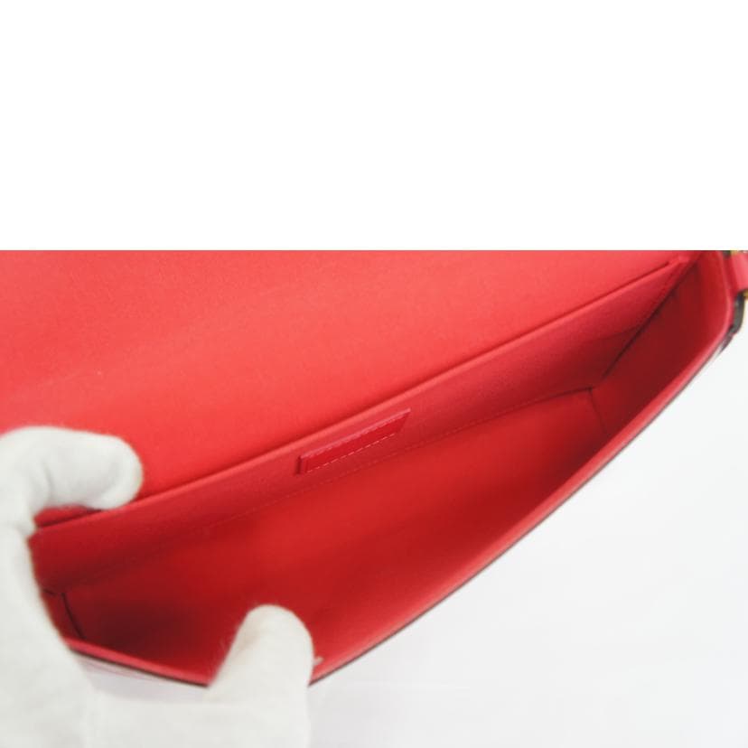 LOUIS VUITTON Louis Vuitton Felice Chain Shoulder MG Vernis Hot Pink M61787 6