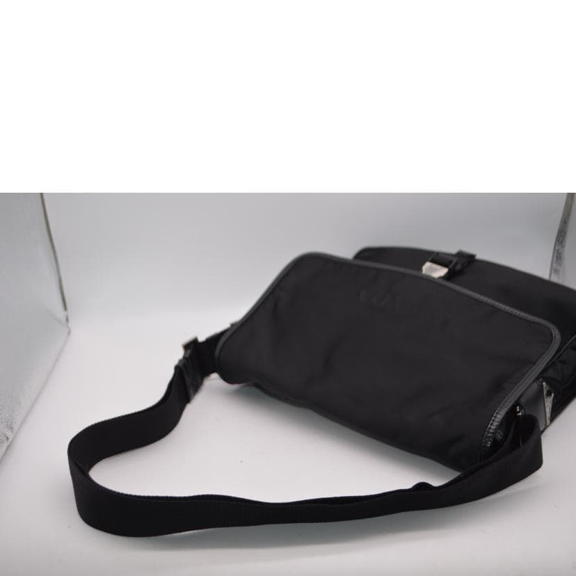 PRADA Tessuto Saffiano Messenger Bag Nero 2VD166 180 AB Rank 89Used 2VD166 4