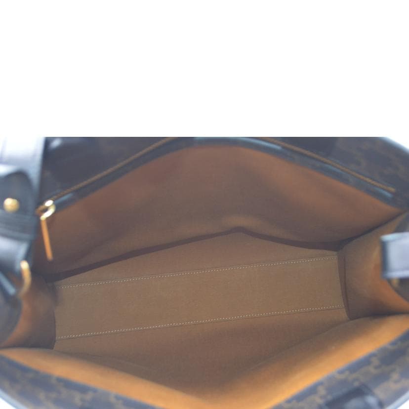 CELINE Celine Triomphe Medium Vertical Cabas Noir 194432 S-S***** A Rank 89 10