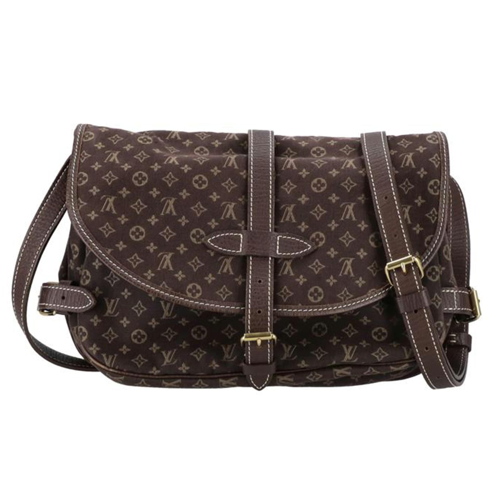 LOUIS VUITTON Louis Vuitton Soummur Even Monogram Mini Run M95227 MB1*** AB 2