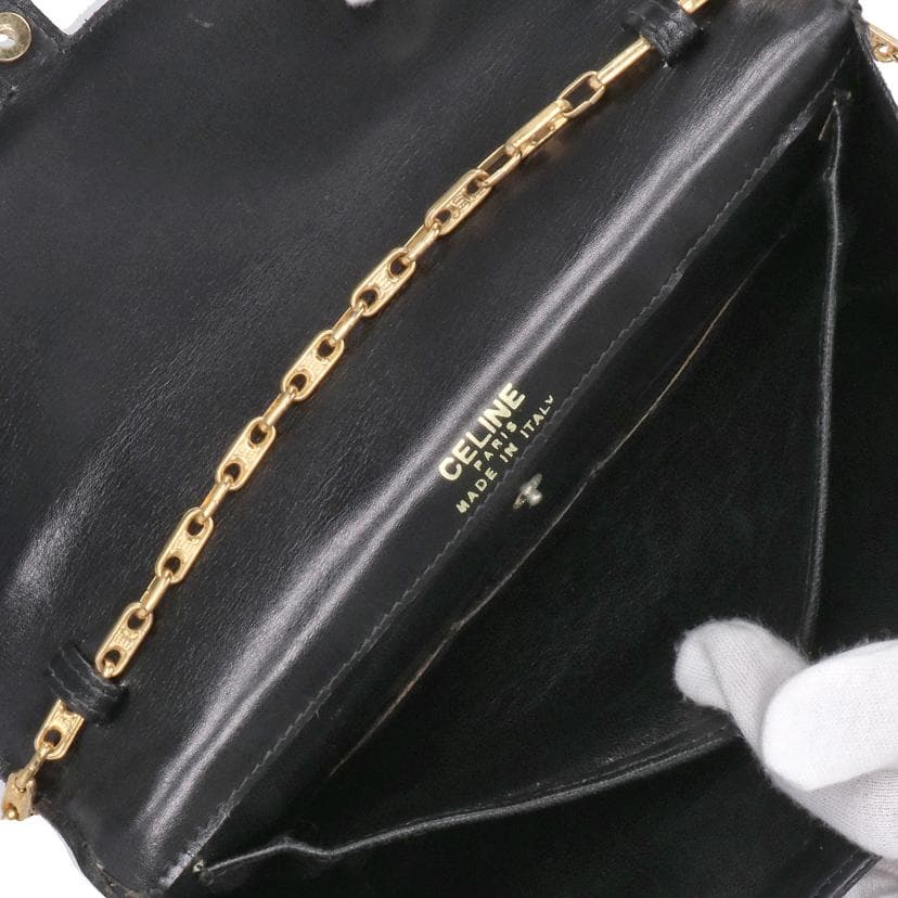 CELINE Carriage hardware Chain shoulder Rank B 75 [Used] 7