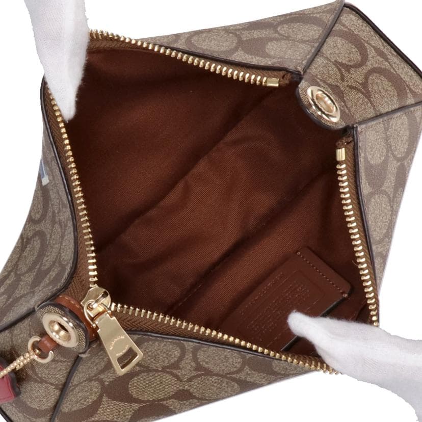 COACH Coach Radial Rainbow Jess Bucket C6817 H21** A Rank 09Used C6817 6