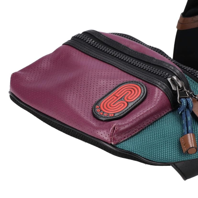 COACH Logo Body Bag 89907 AB Rank 19Used 89907 4