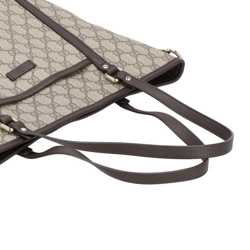 GUCCI GG Supreme 2-way Leather Tote 388929 525*** SA Rank 89 [Used] 388929 6