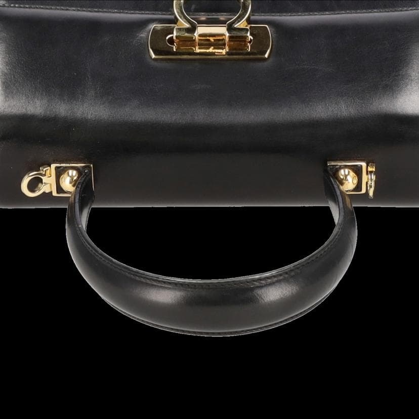 Rare & Vintage ARCHIVEFerragamo Gancini 2WAY Handbag E21 0536 A Rank 75Used E21 7