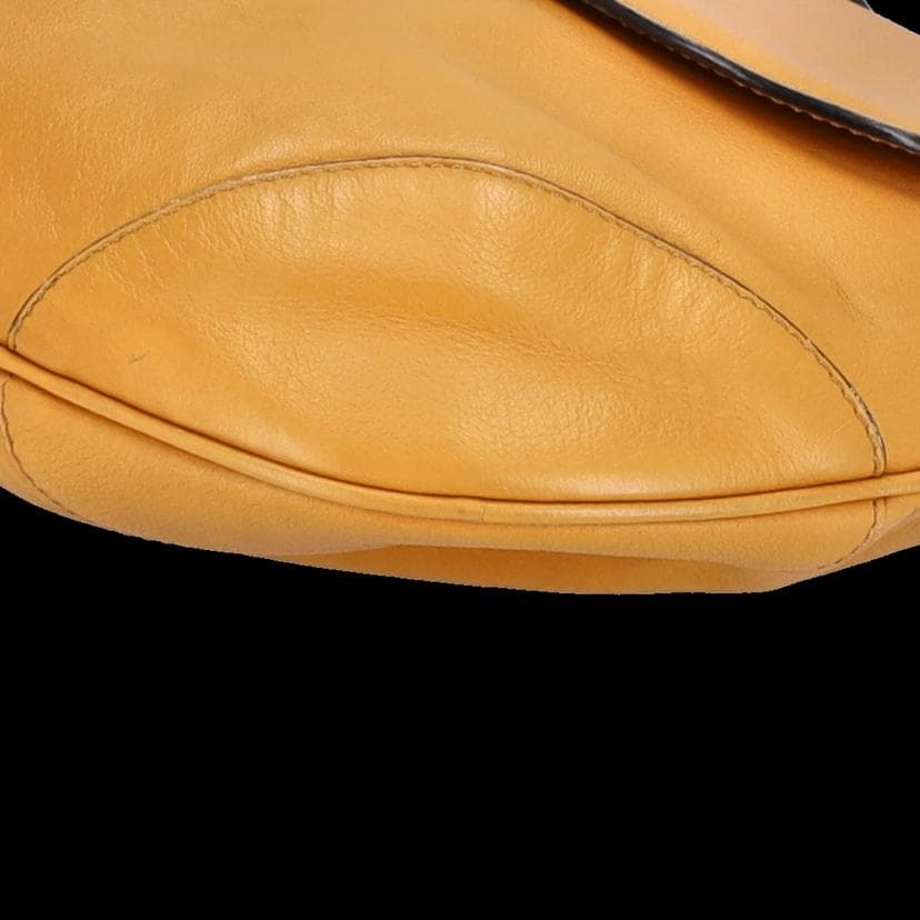 Rare & Vintage ARCHIVECELINE Horsebit Flap Leather Shoulder M17** AB Rank 5