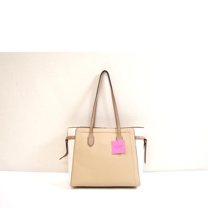 Kate Spade Knot Color Block Pebble Leather Large Tote SA Rank 71 [Used] 3