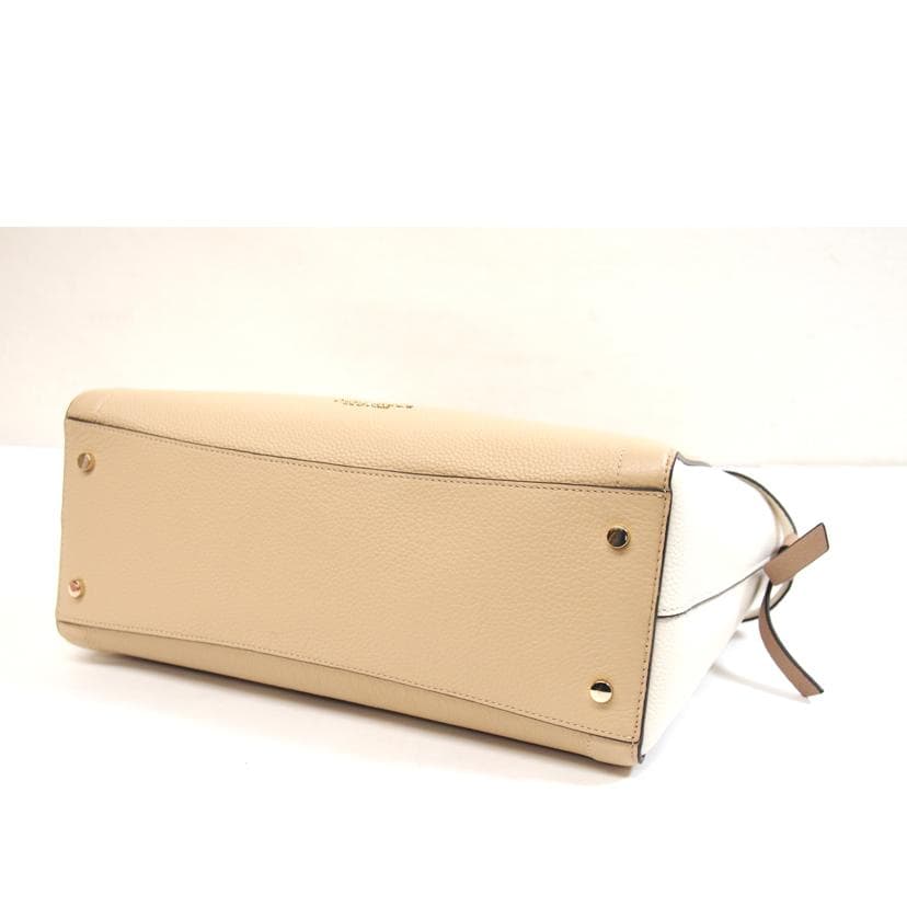 Kate Spade Knot Color Block Pebble Leather Large Tote SA Rank 71 [Used] 4