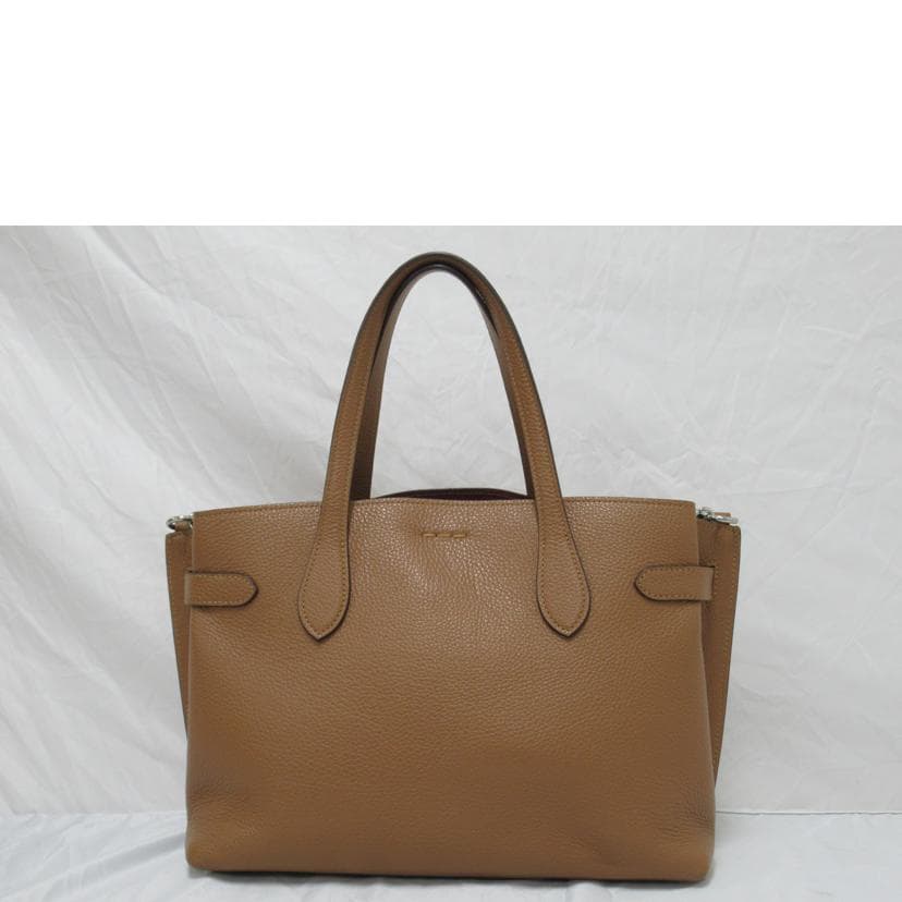 COACH 2-Way Bag Leather CH195 F23** AB Grade 63 3