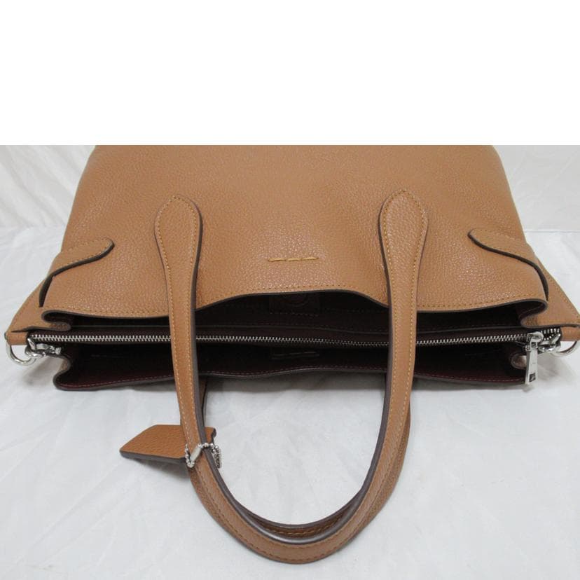 COACH 2-Way Bag Leather CH195 F23** AB Grade 63 5