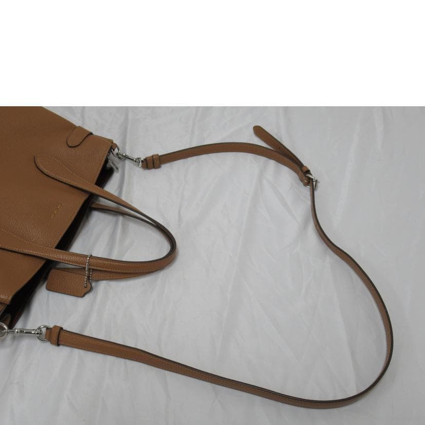 COACH 2-Way Bag Leather CH195 F23** AB Grade 63 6