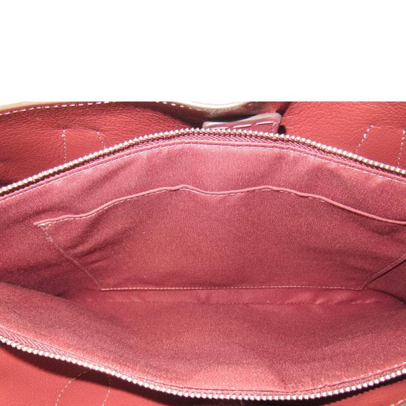 COACH 2-Way Bag Leather CH195 F23** AB Grade 63 9