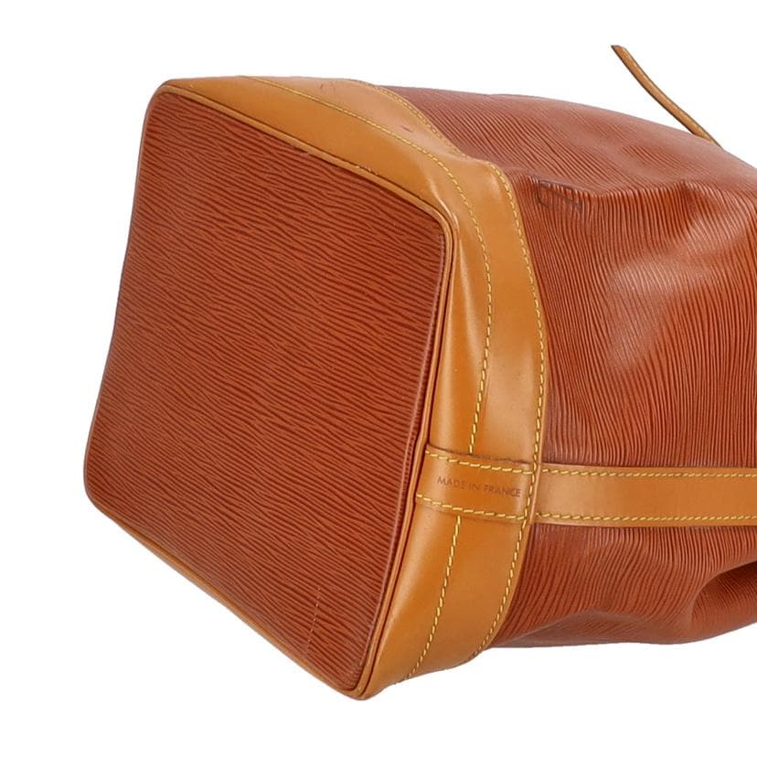 LOUIS VUITTON Louis Vuitton Noe Epi Bicolor Kenya Brown x Zipang Gold A21*** AB 4