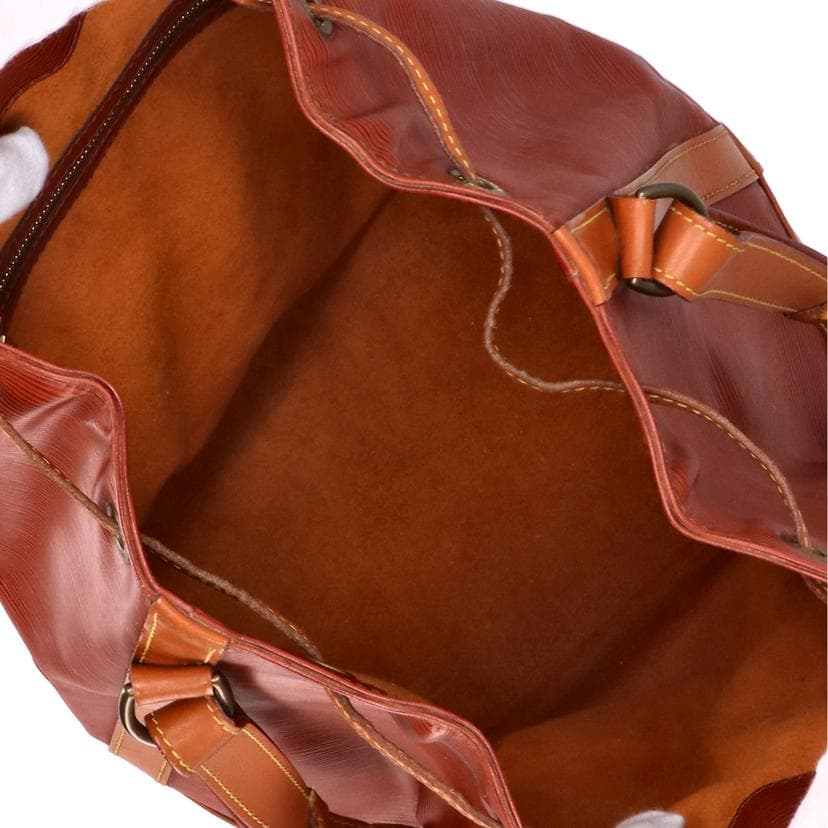 LOUIS VUITTON Louis Vuitton Noe Epi Bicolor Kenya Brown x Zipang Gold A21*** AB 6