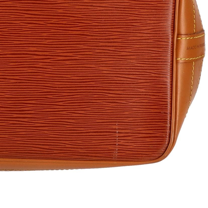 LOUIS VUITTON Louis Vuitton Noe Epi Bicolor Kenya Brown x Zipang Gold A21*** AB 9