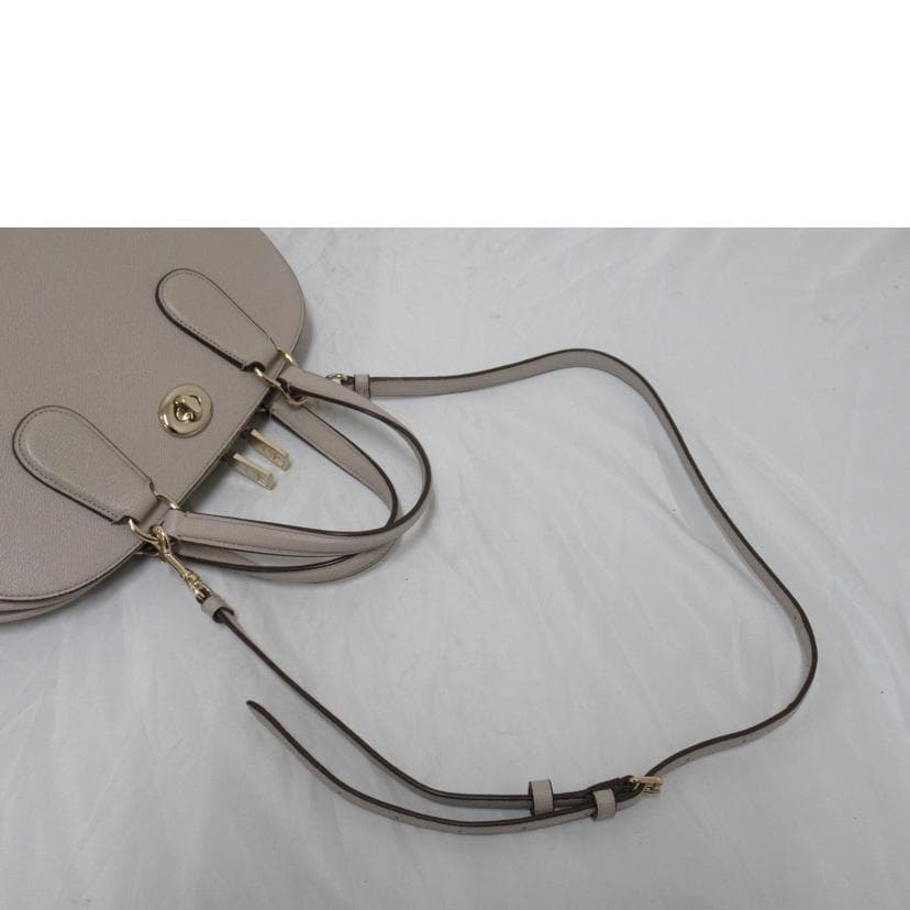 COACH 2-Way Bag Leather 34939 A15** A Grade 63 7