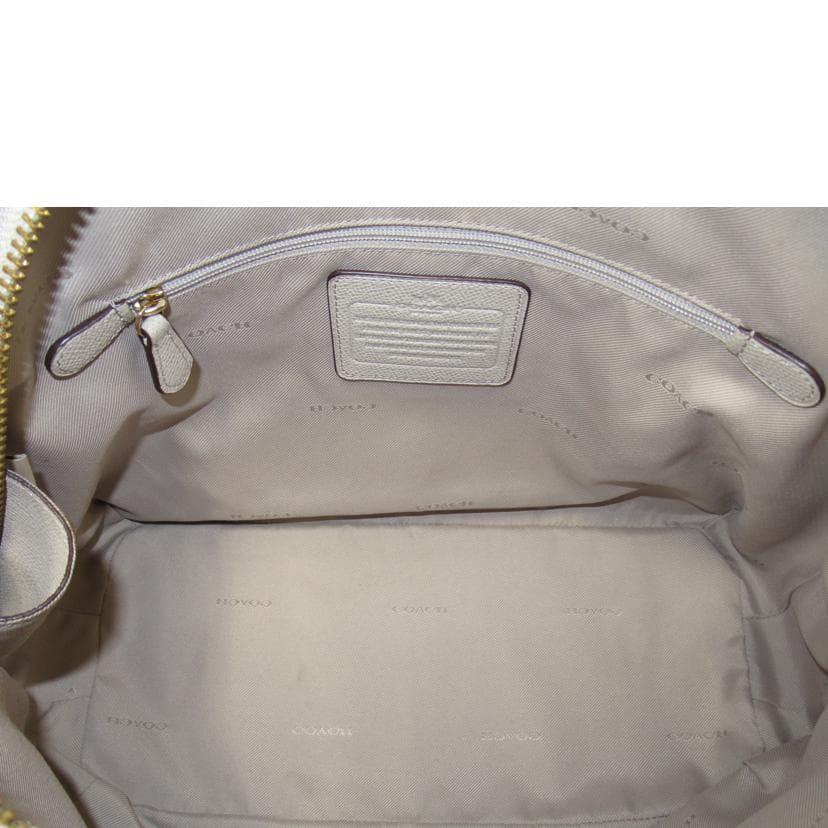COACH 2-Way Bag Leather 34939 A15** A Grade 63 8