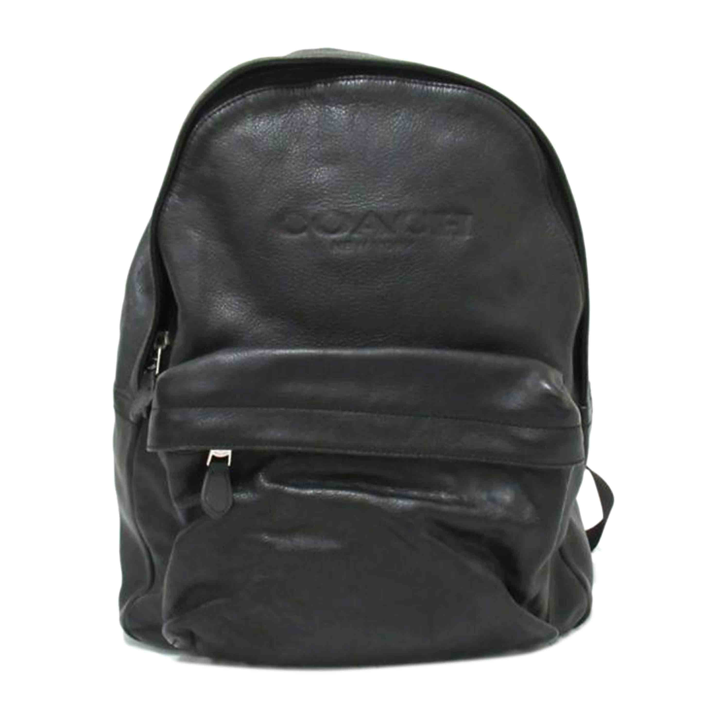COACH Backpack Leather F72120 D15** B Grade 63 2
