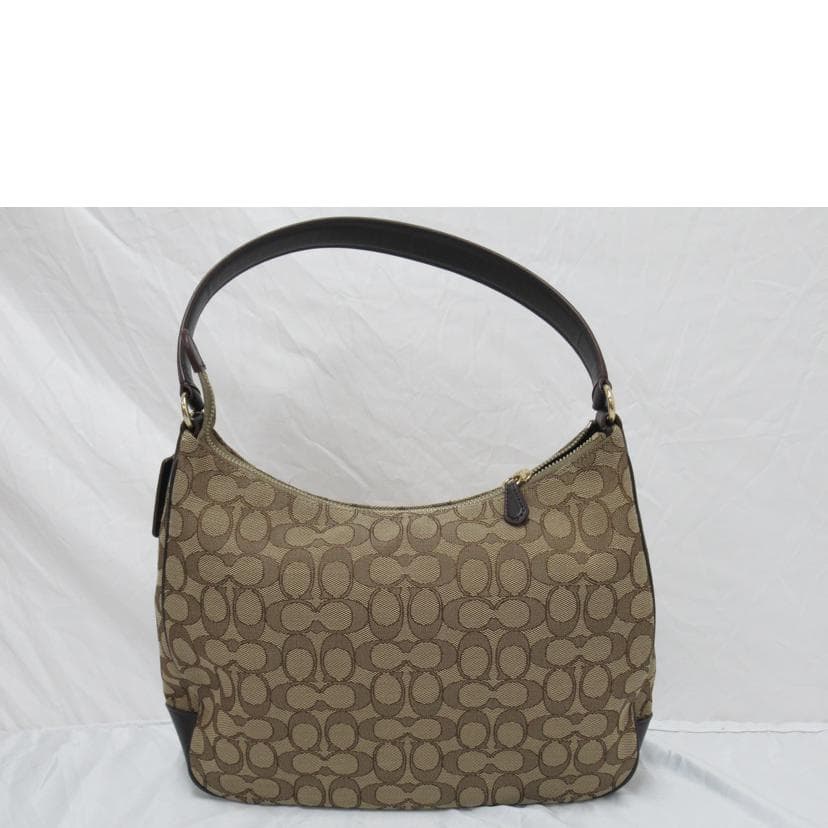 COACH Shoulder Bag Signature F29959 A18** AB Rank 63Used F29959 3