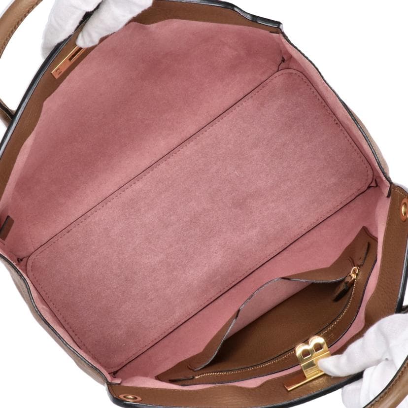 BALLY SOMMET B Multi-color Handbag AB Rank 06 [Used] 6