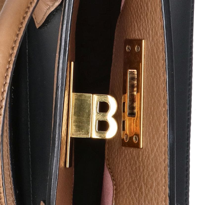 BALLY SOMMET B Multi-color Handbag AB Rank 06 [Used] 7